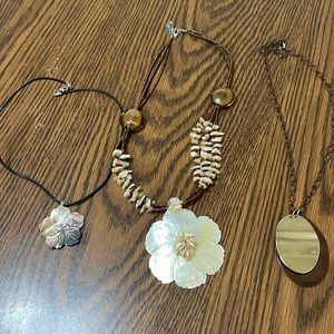 Bundled necklaces